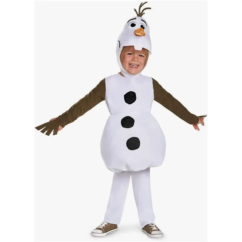 Olaf Classic Disney Frozen Snowman Halloween Costume Disguise Toddler M 3T-4T - Picture 8 of 8